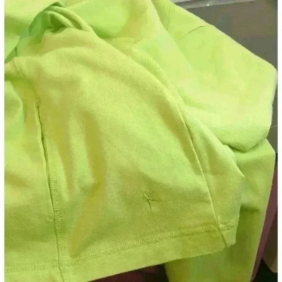 Danskin Now Kiwi Lime 2-Piece Sweat/Jogging Suit Top XL - Pants L Petite - Picture 6 of 13